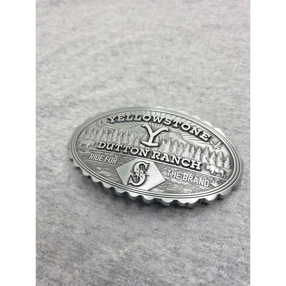 Yellowstone Dutton Ranch National Park Oversized Belt Buckle Western Large - Picture 8 of 8